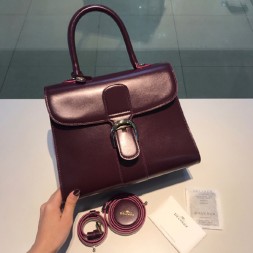 델보 브리앙백 MM AA289911 버건디
