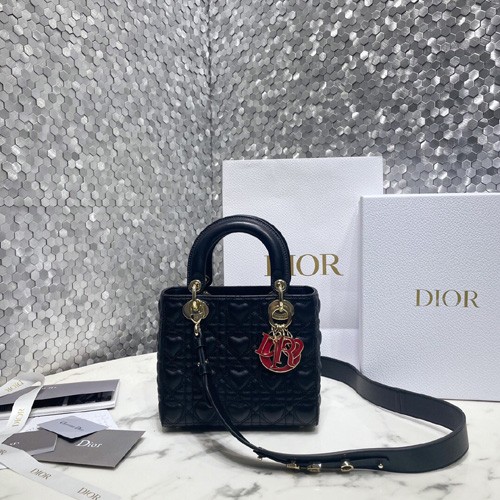 디올 MY ABCDIOR 레이디백  M0538 블랙