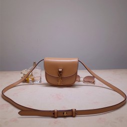 입생로랑 KAIA 미니 샤첼백 623097 브라운