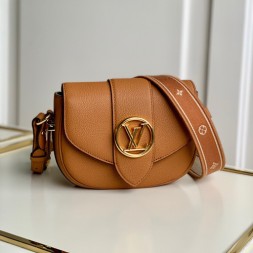루이비통 LV 퐁 뇌프 소프트 PM M58727 카멜