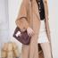  샤넬 CHANEL 19 스몰 플랩 백 AS1160 유광 버건디
