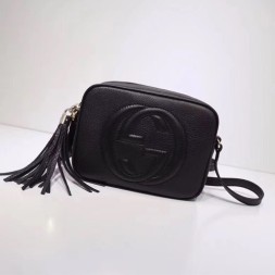 구찌 소호 디스코백 308364 블랙