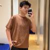 버버리 남여공용 티셔츠 80019194 브라운