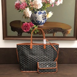 고야드 앙주백 MM/GM G73047 양면용 브라운
