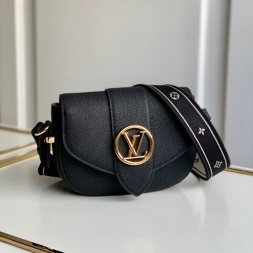 루이비통 LV 퐁 뇌프 소프트 PM M58727 블랙