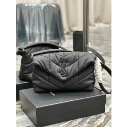 생로랑 푸퍼 숄더백 733630