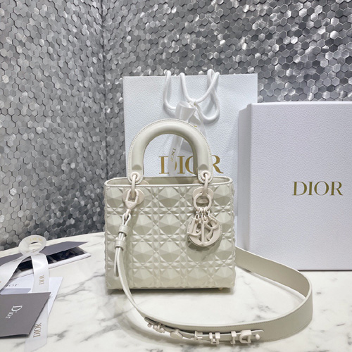 디올 MY ABCDIOR 레이디백  M0538 화이트
