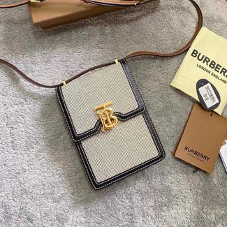 버버리 레더 로빈 백 80328971-2