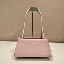 프라다 스몰 가죽 숄더백 1BA368 핑크