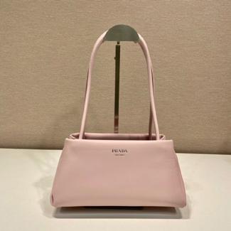 프라다 스몰 가죽 숄더백 1BA368 핑크