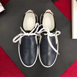 샤넬 18S/S 신상 스니커즈 G33154 네이비