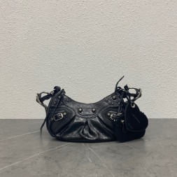 발렌시아가 르 카골 XS 숄더백  59007 블랙